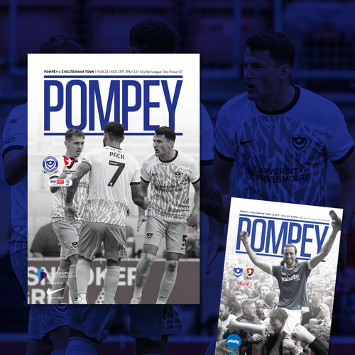 2023/24 Season - Pompey v Cheltenham Town Programme